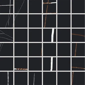 Мозаика Energieker Sahara Noir Mosaico Black MSCSNBL 30x30 матовая