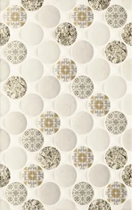 Плитка Paradyz Enrica Crema Motyw Struktura 25x40 матовая