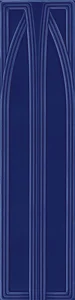 Декоративный элемент Grazia Epoque Belvedere Cobalt Craquele BEL9 20x80 глянцевый
