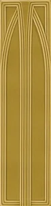 Декоративный элемент Grazia Epoque Belvedere Mustard Craquele BEL8 20x80 глянцевый