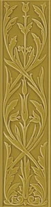 Декоративный элемент Grazia Epoque Ermitage Mustard Craquele HER8 20x80 глянцевый
