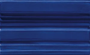 Бордюр Grazia Epoque Terminale Pitti Cobalt Craquele TEP9 12x20 глянцевый