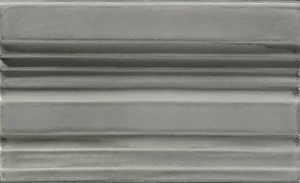 Бордюр Grazia Epoque Terminale Pitti Grey Craquele TEP4 12x20 глянцевый