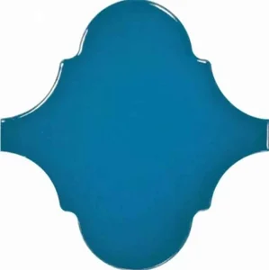 Плитка Equipe Alhambra Scale Electric Blue 12x12 глянцевая