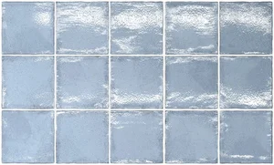 Плитка Equipe Altea Ash Blue 27598 10x10 глянцевая