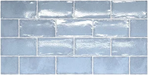 Плитка Equipe Altea Ash Blue 27607 7,5x15 глянцевая