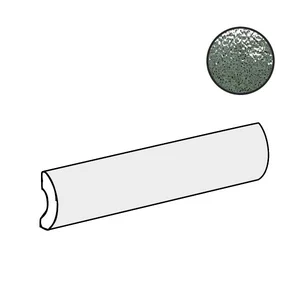 Бордюр Equipe Altea Pencil Bullnose Pine Green 27630 3x20 глянцевый