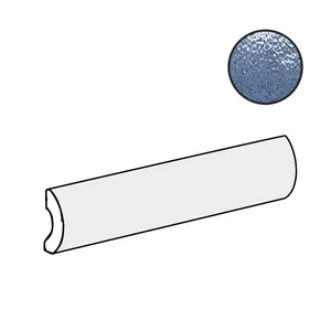 Бордюр Equipe Altea Pencil Bullnose Thistle Blue 27629 3x20 глянцевый