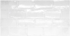 Плитка Equipe Altea White 27608 7,5x15 глянцевая