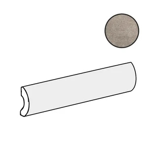 Бордюр Equipe Argile Pencil Bullnose Cacao 27589 3x20 матовый