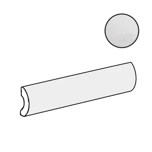 Бордюр Equipe Argile Pencil Bullnose Ice 27594 3x20 матовый