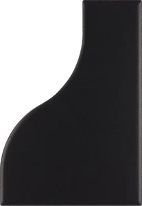 Плитка Equipe Curve Black Matt 28861 8,3x12 матовая