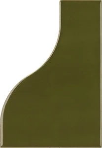 Плитка Equipe Curve Garden Green 28850 8,3x12 глянцевая