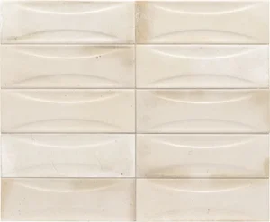 Плитка Equipe Hanoi Arco White 30039 6,5x20 глянцевая