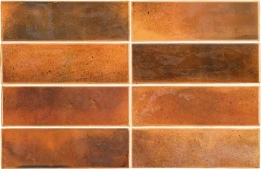 Плитка Equipe Hanoi Burnt Red 30269 5,1x16,1 глянцевая
