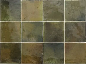 Плитка Equipe Hanoi Wild Olive 30014 10x10 глянцевая