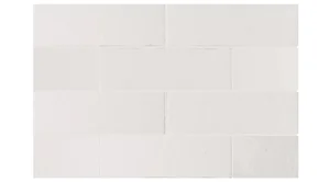 Керамогранит Equipe Kalma White Matt 30867 6x18,6 рельефный