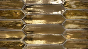 Плитка Equipe Lanse Gold 27491 5x25 глянцевая