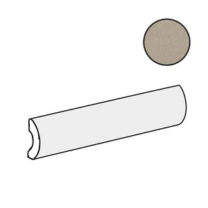 Бордюр Equipe Limit Pencil Bullnose Sable 27554 3x20 глянцевый
