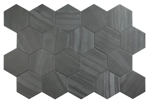 Керамогранит Equipe Lithos Dark 27974 10,1x11,6 матовый