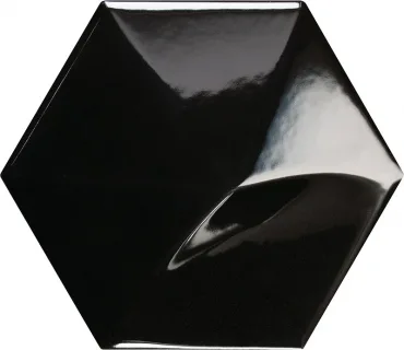 Плитка Equipe Magical 3 Oberland Black 24429 10,7x12,4 глянцевая