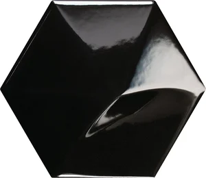 Плитка Equipe Magical 3 Oberland Black 24429 10,7x12,4 глянцевая