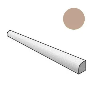 Бордюр Equipe Manacor Jolly Beige Argile 26933 1,2x20 глянцевый