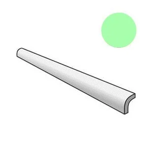 Бордюр Equipe Manacor Pencil Bullnose Mint 26952 3x20 глянцевый