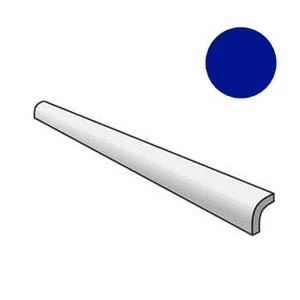 Бордюр Equipe Manacor Pencil Bullnose Ocean Blue 26950 3x15 глянцевый