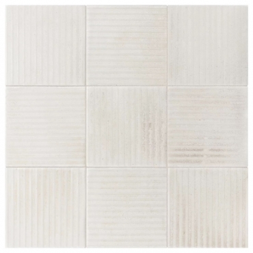 Керамогранит Equipe Raku Line White 30824 10x10 рельефный