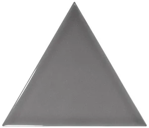 Плитка Equipe Scale Triangolo Dark Grey 23817 10,8x12,4 глянцевая