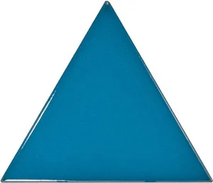 Плитка Equipe Scale Triangolo Electic Blue 23822 10,8x12,4 глянцевая