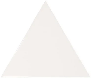 Плитка Equipe Scale Triangolo White 23813 10,8x12,4 глянцевая