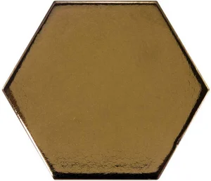 Плитка Equipe Scale Hexagon Metallic 23837 10,7x12,4 глянцевая