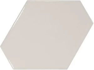 Плитка Equipe Scale Benzene Light Grey 23828 10,8x12,4 глянцевая
