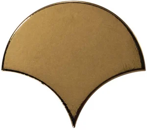 Плитка Equipe Scale Fan Metallic 23842 10,6x12 глянцевая