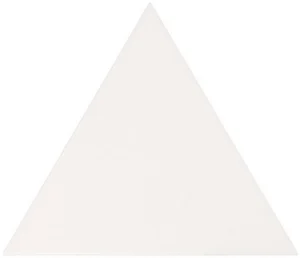 Плитка Equipe Triangolo White Matt 23811 10,8x12,4 глянцевая