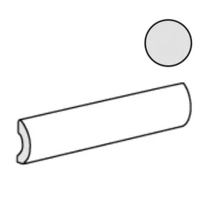 Спецэлемент Equipe Tribeca Pencil Bullnose Gypsum White 26894 3x20 глянцевый
