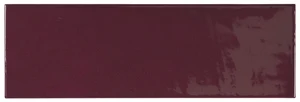 Плитка Equipe Village 25650 Aubergine 6,5x20 глянцевая