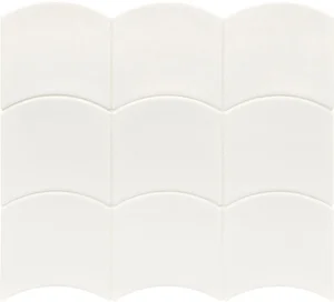 Плитка Equipe Wave White 28838 12x12 глянцевая