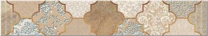 Бордюр Azori Erato Crema Border Moresca 9x50,5 матовый