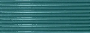 Плитка Ergon Abacus Brick Plisse Lux Petrolio ELHL 7,5x20 глянцевая