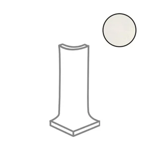 Спецэлемент Ergon Architect Resin Cove Base Angolo Esterno Copenhagen Ivory Naturale E8RW 2,5x16 натуральный
