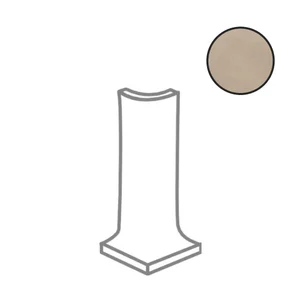 Спецэлемент Ergon Architect Resin Cove Base Angolo Esterno New York Sand Naturale E8RX 2,5x16 натуральный