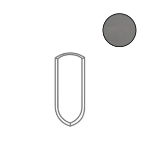 Спецэлемент Ergon Architect Resin Cove Base Angolo Interno London Smoke Naturale E2HP 2,5x16 натуральный