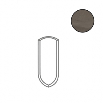 Architect Resin Cove Base Angolo Interno Miami Brown Naturale E8S3