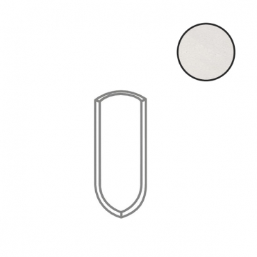 Спецэлемент Ergon Architect Resin Cove Base Angolo Interno Tokyo White Naturale E8S0 2,5x16 натуральный