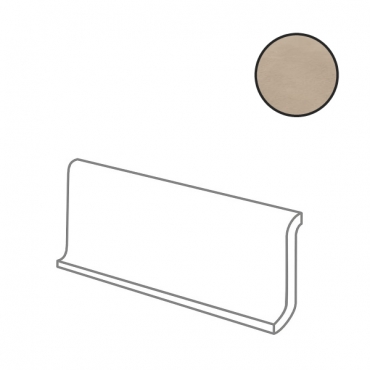 Бордюр Ergon Architect Resin Cove Base New York Sand Naturale E8S8 16x30 натуральный