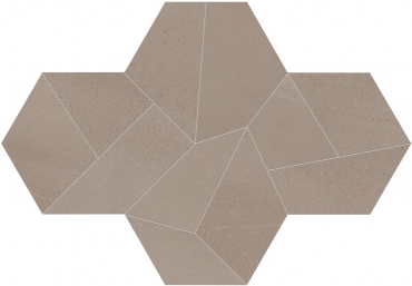 Мозаика Ergon Architect Resin Design Mini Hong Kong Taupe Naturale E2GW 17x22,6 натуральная