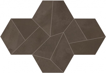 Мозаика Ergon Architect Resin Design Mini Miami Brown Naturale E2GV 17x22,6 натуральная
